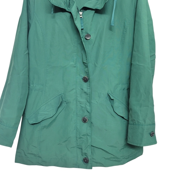Lands End Women's Storm Raker Jacket Fresh Spruce - Picture 5 of 10